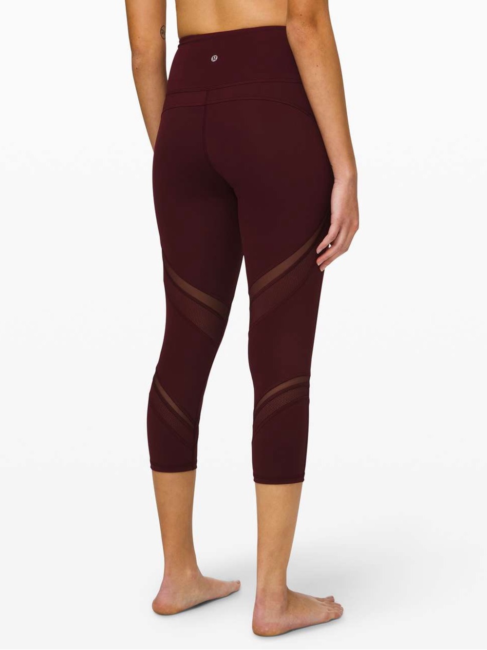 Lululemon Wunder Under High-Rise Crop 21" *Mesh
Garnet